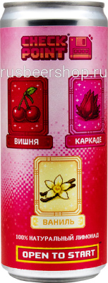 Лимонад Чек Поинт Вишня Каркаде Ваниль