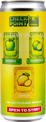 Лимонад Чек Поинт Яблоко Каламанси Лимон