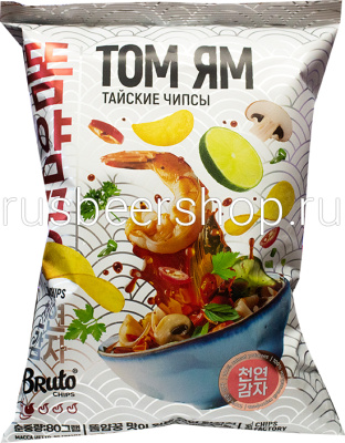БРУТО КРАФТ Тайские Чипсы Том Ям