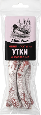 Мини Фуэт Колбаски Из Утки Сыровяленые