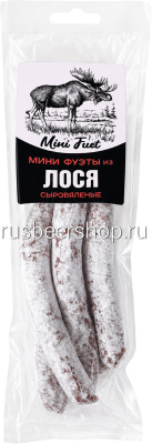 Мини Фуэт Колбаски Из Лося Сыровяленые