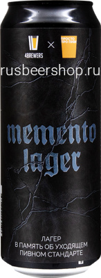 Четыре Пивовара Мементо Лагер