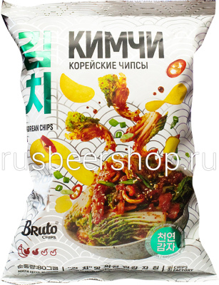 БРУТО КРАФТ Корейские Чипсы Кимчи