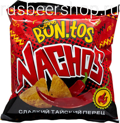 Бонитос Начос Чипсы Кукурузные Со Вкусом Сладкого Тайского Перца