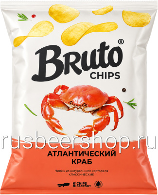 БРУТО КРАФТ Чипсы Атлантический Краб