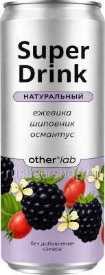 Парадокс Супер Дринк Ежевика Шиповник Османтус