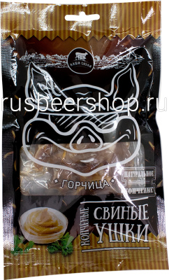 Наши Снэки Ушки Свиные Горчица