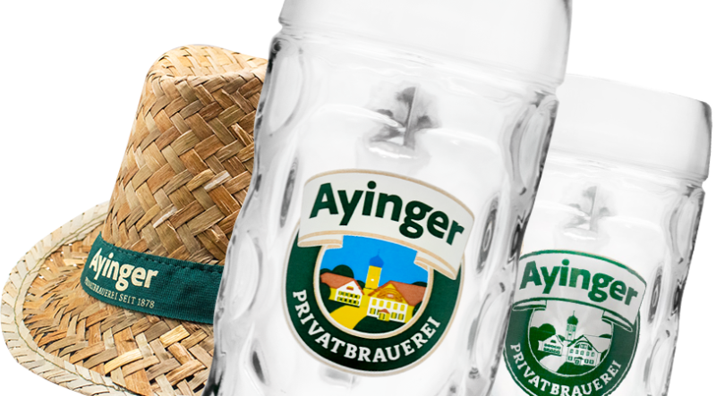 Октоберфест с Ayinger! Получайте подарки за каждые 3 литра и 6 бутылок Ayinger!